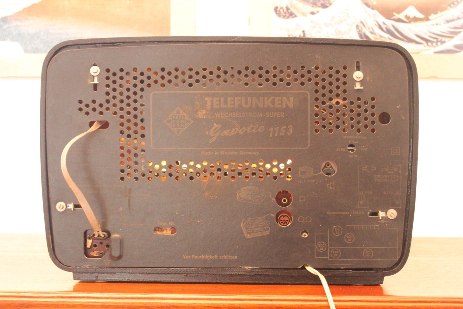Telefunken Gavotte 1153 – Antica Radio